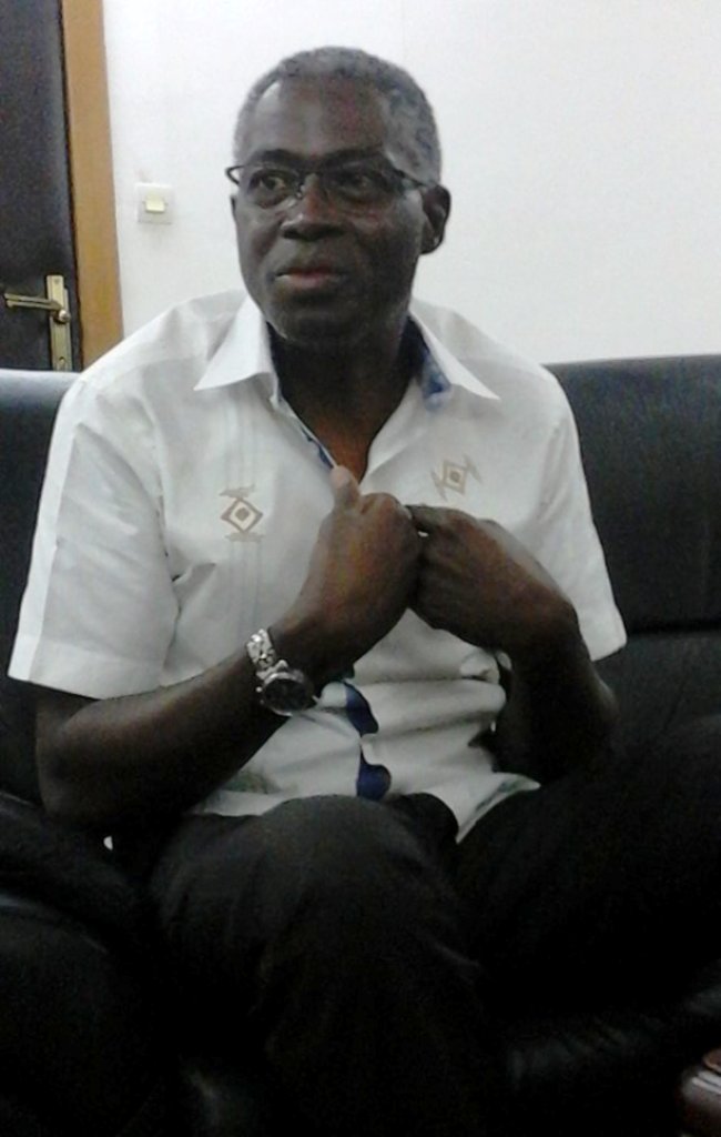 Jean-Martin Coulibaly, le ministre de l’éducation nationale et de l’alphabétisation.
