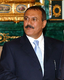 Le président Ali Abdullah Saleh
