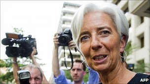 Christine Lagarde (Photo BBC)
