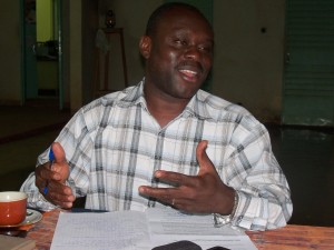 Le coordonnateur du système LMD au Burkina,       Dr Balibié Serge Bayala