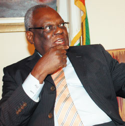 son EXcellence Abdou Touré, Ambassadeur de la Côte d'Ivoire au Burkina Faso. Photo: Le Pays.bf