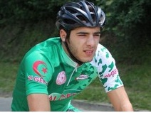 Youcef Reguigui, cycliste algérien. Photo: radioalgerie.dz