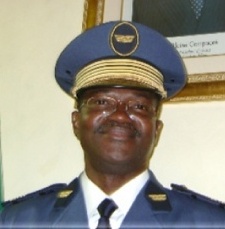 Le nouveau chef d'Etat major de l'armée de l'air, Col. major Théodore N. Palé Ph: Burkina24