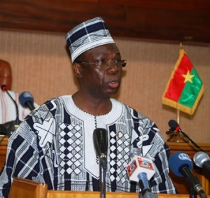 Son Excellence Luc Adolphe TIAO. Photo: Burkina24