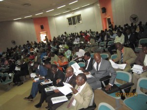 Les participants au CASEM. Photo: Burkina24