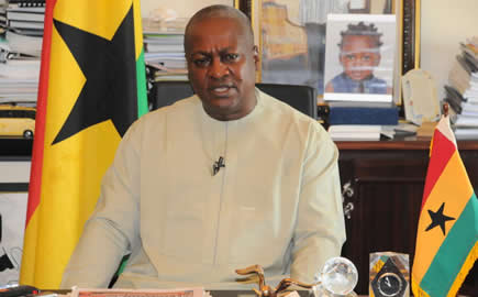 Président du Ghana John Mahama