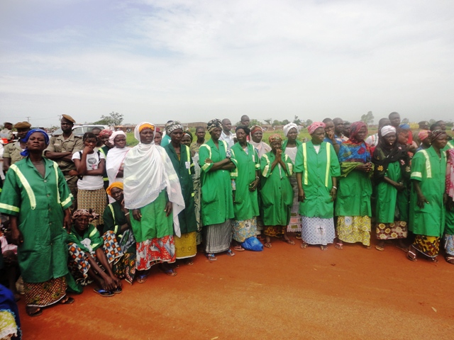Les femmes de la brigade verte le 12 septembre 2012 (Ph: Burkina24)