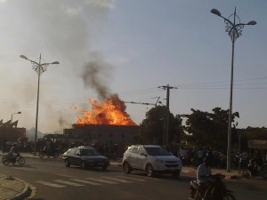 Incendie au siège du FESPACO