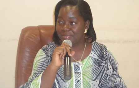 Nestorine Sangaré, ministre de la promotion de la femme (Ph : DR)