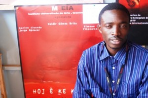 Le jeune réalisateur sénégalais Mamadou Diop (Ph : B24)