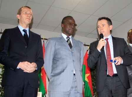 Guillaume Garot, Abel Toussaint Coulibaly et Jean-Christophe Boyer