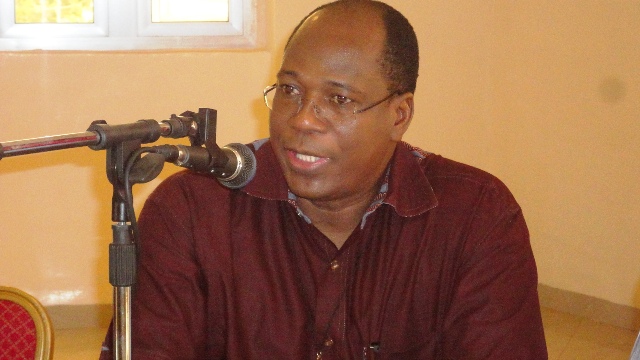 Le Secrétaire exécutif national de l'OCADES Caritas Burkina, Abbé Isidore Ouédraogo : (Ph : B24)