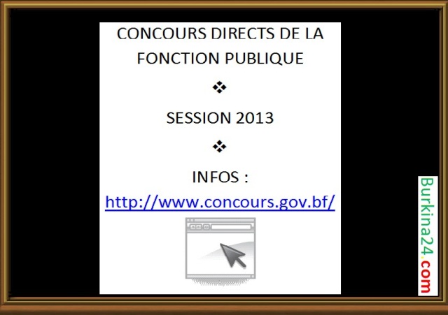 concours directs B24 2