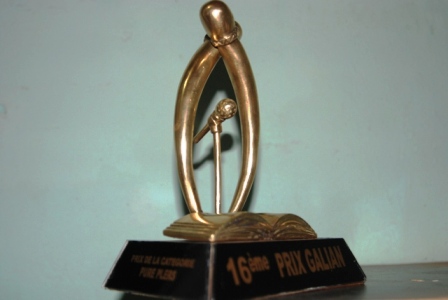 Burkina 24 a obtenu le Prix Galian catégorie presse en ligne "pure player" (Ph : B24)