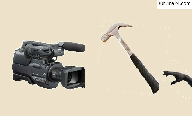Les marteaux ne doivent plus taper sur les caméras des journalistes (Image B24)