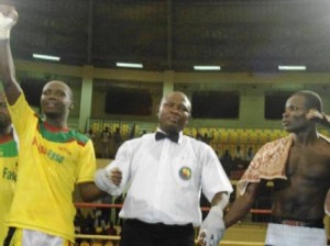 Alexis Kaboré dit Yoyo a conservé son titre de champion d'Afrique version UBA