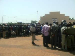 Une vue des manifestants. Ph.B24
