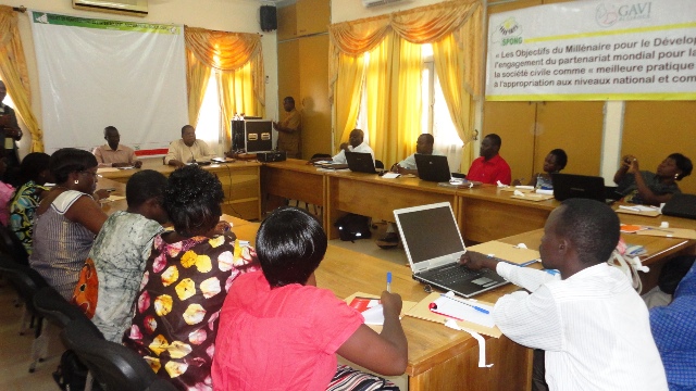 Le SPONG a réuni ses membres pour qu'ils capitalisent leurs expériences (Ph : B24)