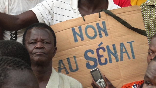 L'opposition appelle les Burkinabè à sortir dire non au sénat le 29 juin prochain (Ph : B24)