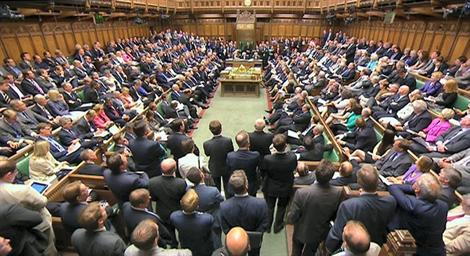Le parlement britannique.