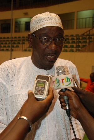 Le journaliste et ancien international volleyeur Abdoul Diallo ©  Burkina 24
