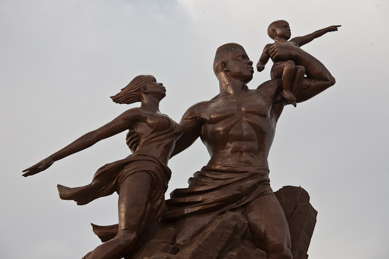 Le Monument de la Renaissance à Dakar au Sénégal (Ph : DR)