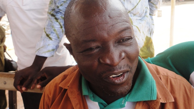 Lazare Nikiéma, militant de l'arrondissement 4 : "J'ai connu le premier emprisonnement de ma vie à cause de lui" (Ph : B24)