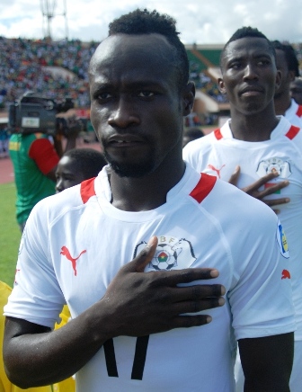 Jean Noel Lingani a convaincu pour sa première apparition sur le terrain avec l’équipe A © Burkina 24