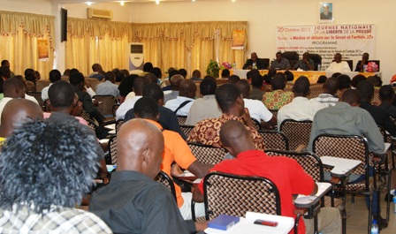 Une vue des participants aux débats. © Burkina 24