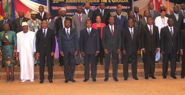 Les Chefs d'Etat au sommet de l'OHADA (Ph : Labor Pesse)