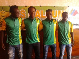 Soumaila Kaboré et Ladji Diarra (à droite) vont désormais évoluer avec l'AS Kaloum de Guinée