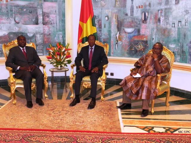 Le Président du Faso a reçu une délégation du Chef de file de l'opposition de six membres (Ph : CFOP)