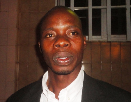 Emmanuel Yaméogo, président de l'Association SOS Justice et  Paix pour l'Afrique (Ph : B24)