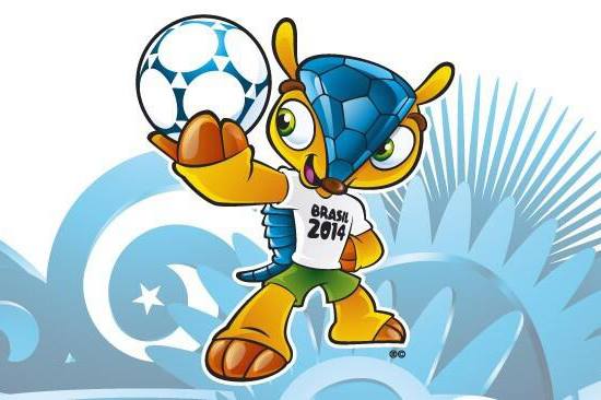 La mascotte de la coupe du monde 2014