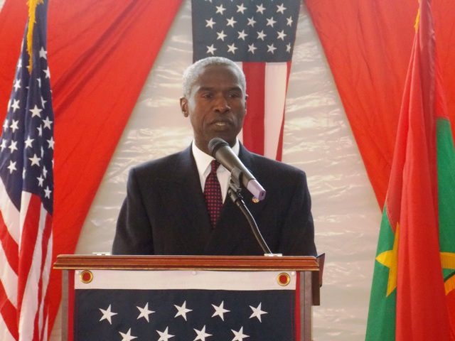 L'ambassadeur des USA d'Amérique au Burkina, Tulinabo S. Mushingi (Ph : B24)