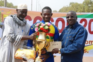 Rasmané Ouédraogo a remporté a été le plus rapide lors du grand prix de la ville de Ouagadougou