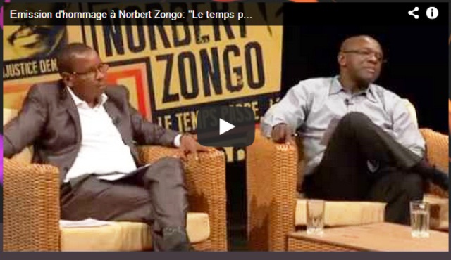 Cliquez sur l'image pour voir l'émission d'hommage à Norbert Zongo 
