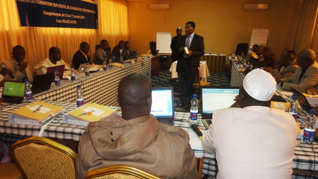 Les participants  à la session de formation pour le Niger et le Burkina (Ph : B24)