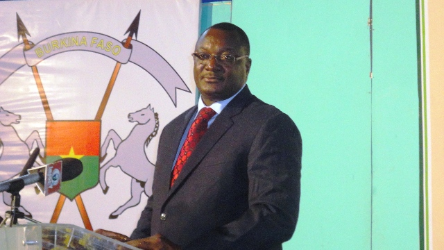 Jean Kouldiaty, ministre burkinabè de l'économie numérique (Ph : B24)