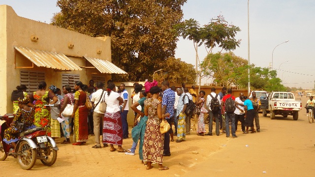 Les volontaires au guichet SIAO à Ouagadougou (Ph : B24)
