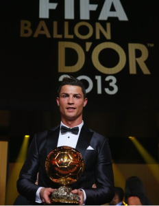 Ronaldo lauréat du Ballon d'Or