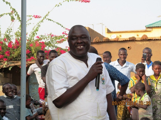 Abdoulaye Mossé a représenté le BEN du parti (Ph : DR)