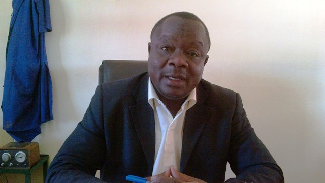 Anatole Bonkoungou, candidat au Conseil municipal de l'arrondissement 4 de Ouaga (Ph :B24)