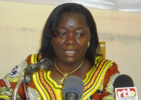 Nestorine Sangaré, ministre de la promotion de la femme et du genre. ©Burkina 24