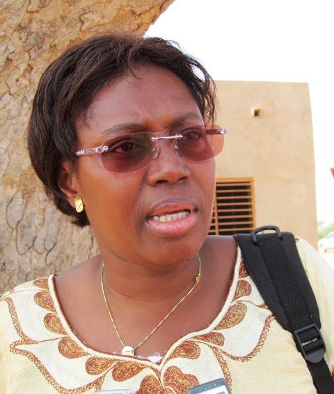 Dr Zagré/Kaboré Edwige de l’Université de Koudougou, membre de l’équipe des universitaires (Ph : B24)