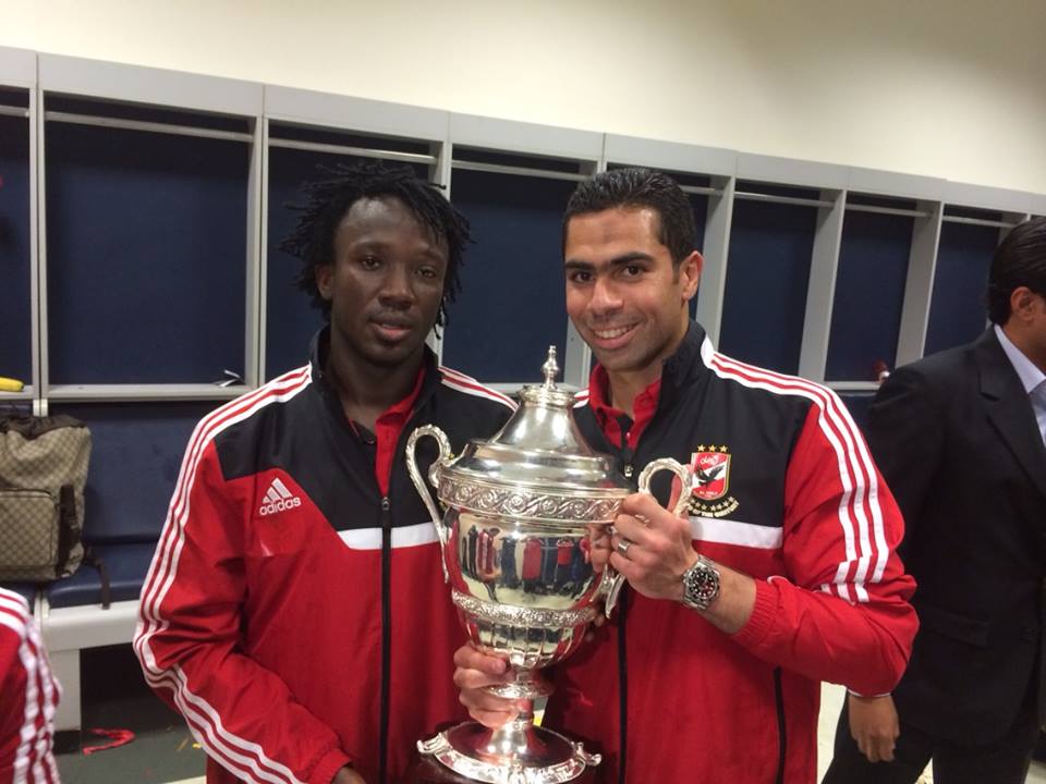 Moussa Yedan a remporté son premier trophée continentale avec Al Ahly