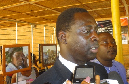 Le délégué général du FESPHO, Moussa Sawadogo (Ph : B24)