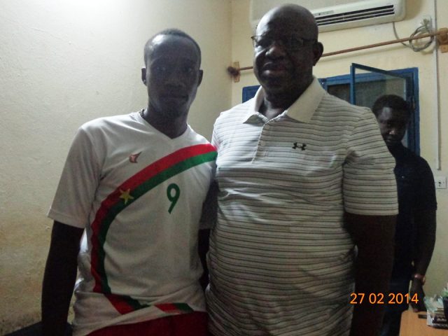 Francis Kaboré Stade Malien avec Cheich Fantamady Diallo (Ph : DR)