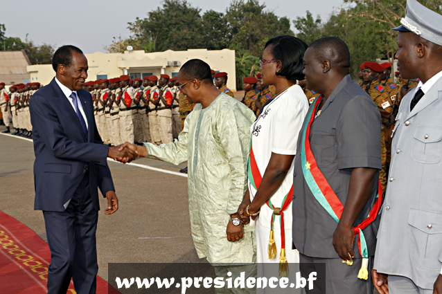 Le Président du Faso  a été reçu par le Président de l'Assemblée nationale (Ph : Présidence du Faso)