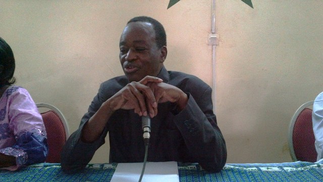Selon Etienne Traoré, premier vice-président du PDS/Mètba, il n'y pas de « situation de tentative de départs » (Ph : B24)